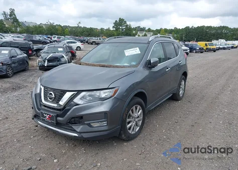 2017 Nissan Rogue Sv z USA, uszkodzony, nr VIN KNMAT2MV5HP546406